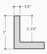 This large profile, L-shape floating canvas frame features a deep, 2.4 " rabbet dressed all in classic matte black. 

Display your favourite gallery wrapped canvas Giclée print or painting with authentic, fine art style. This canvas floater is ideal for large images mounted on thick (1.5 to 2 " deep) stretcher bars.

*Note: These solid wood, custom canvas floaters are for stretched canvas prints and paintings, and raised wood panels.