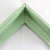 This deep L-shaped canvas floater, features distressed wood, lightly coated in mint paint, revealing light peeks of black, perfect for a rustic style.
Ideal for mounting 1.5 " deep (thick) gallery wrapped canvas portraits, paintings or Giclée prints.
*Note: These canvas floaters are for stretched canvas prints and paintings, and raised wood panels.