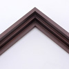 This equal stair step wood floater frame has a matte espresso finish. The canvas will hover neatly within the simple, modern border.
Give an authentic, fine art display to your favourite gallery wrap canvas Giclée print or oil painting. This size is ideal for .75 to 1 " deep (thin) stretched canvases.
*Note: These canvas floaters are for stretched canvas prints and paintings, and raised wood panels.
