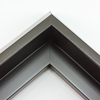 This unique floater frame for stretched canvas features a narrow, 0.5 " face that falls into a steep reverse slant toward the outer edge of the frame. The modern style is finished in a deep brown with wood grain detailing.
Ideal for mounting thick (1.5 " deep) gallery wrapped canvas portraits, paintings or Giclée prints. The canvas will extend slightly farther than the face of the frame. The vintage, subtly rustic look pairs nicely with bucolic or nature image.
*Note: These solid wood, custom canvas floaters are for stretched canvas prints and paintings, and raised wood panels.
