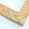 1-3/4  inch natural  wood