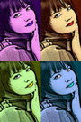 Pop Art Style, 2x2 Pop Art Style, 2x2
