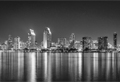 Sandiego Cityscape Skyline Prints